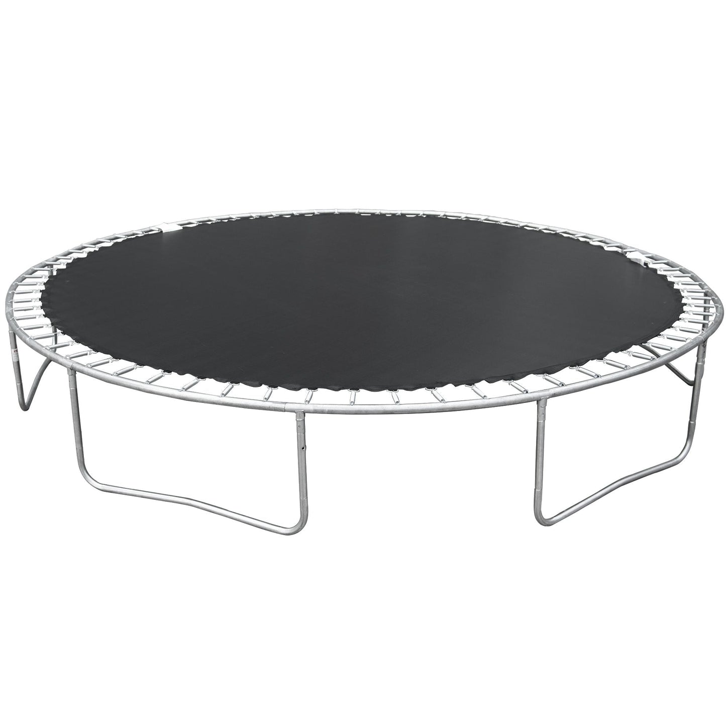 14FT Trampoline for Adults & Kids with Basketball Hoop, Outdoor Trampolines w/Ladder and Safety Enclosure Net for Kids and Adults,Double - side Color cover - DelightsDownSouth