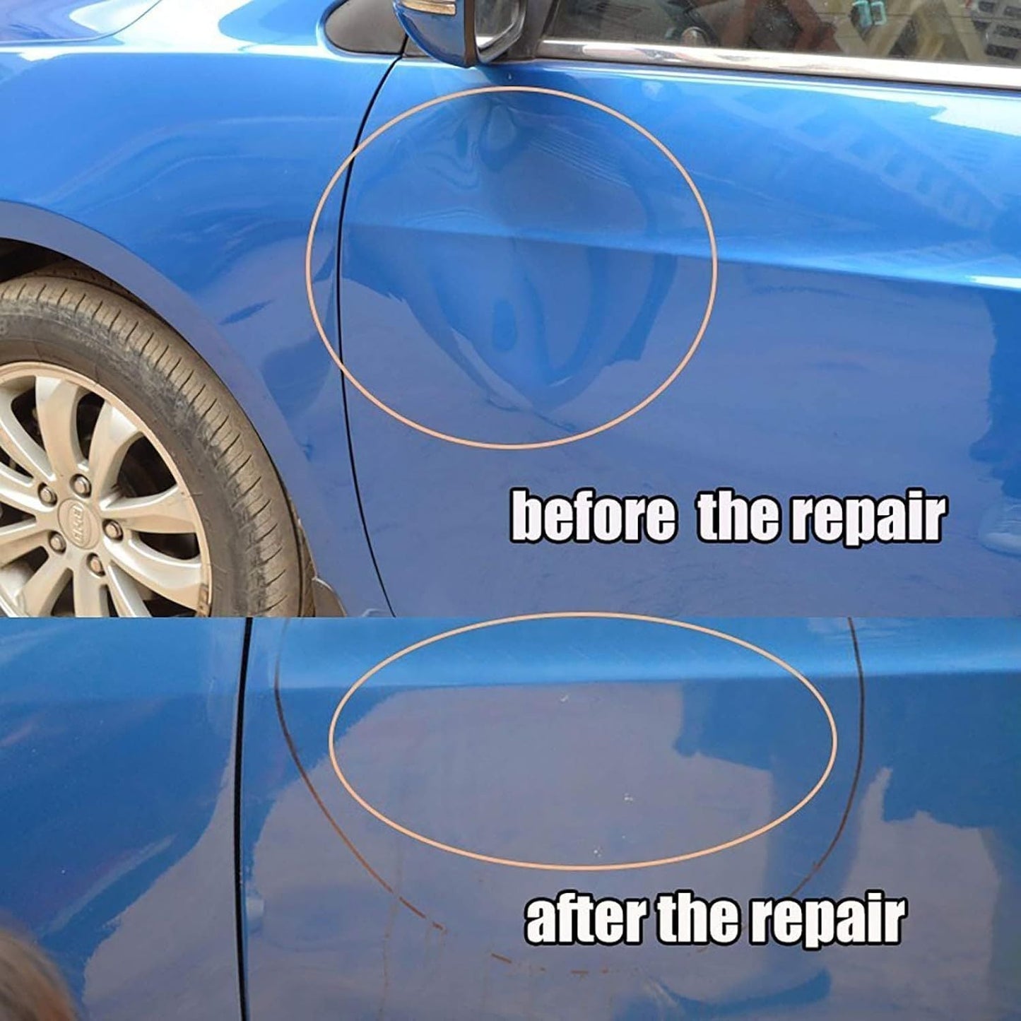 Dent Removal Kit for Car Suction Dent Puller Small Hail Dent Repair Kit Include T Bar Dent Puller and 18 Auto Dent Pulling Tabs - DelightsDownSouth