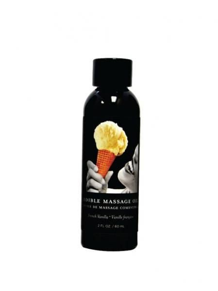 Earthly Body Edible Massage Oil Vanilla 2oz - DelightsDownSouth