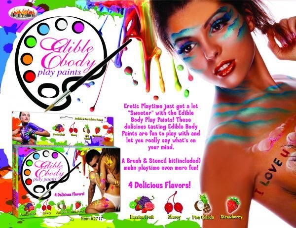 Edible Body Play Paints - DelightsDownSouth