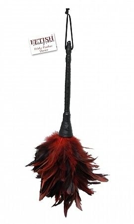 Fetish Fantasy Frisky Feather Duster Red - DelightsDownSouth