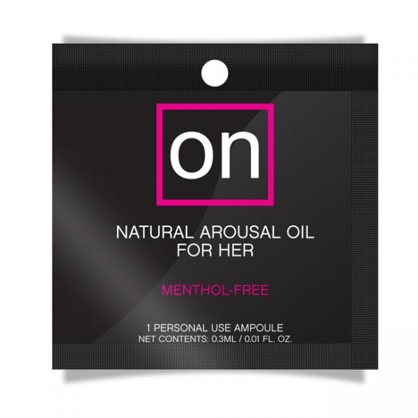 On Natural Arousal Oil Foil Pack - DelightsDownSouth