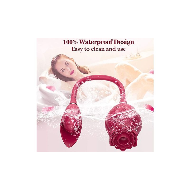 10 Modes Clitoris Suction Vibrating New Rose Massage Vibrator As A Gift - DelightsDownSouth