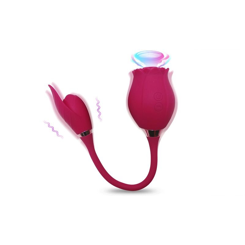 10 Modes Clitoris Suction Vibrating New Rose Massage Vibrator As A Gift - DelightsDownSouth