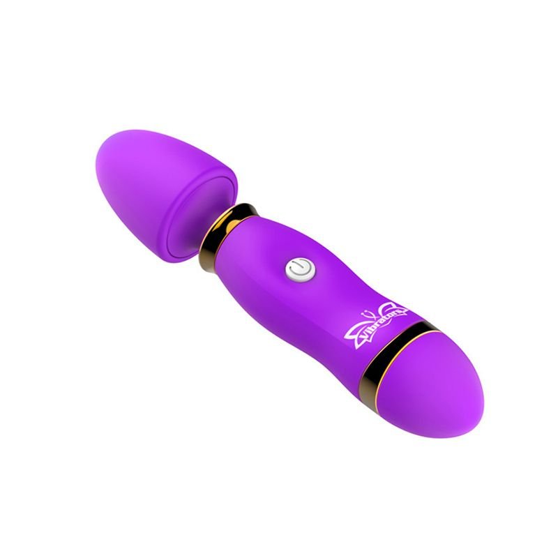 12 Modes Insertable Powerful Wand Massager G spot Nipple Stimulating Vibrator - DelightsDownSouth