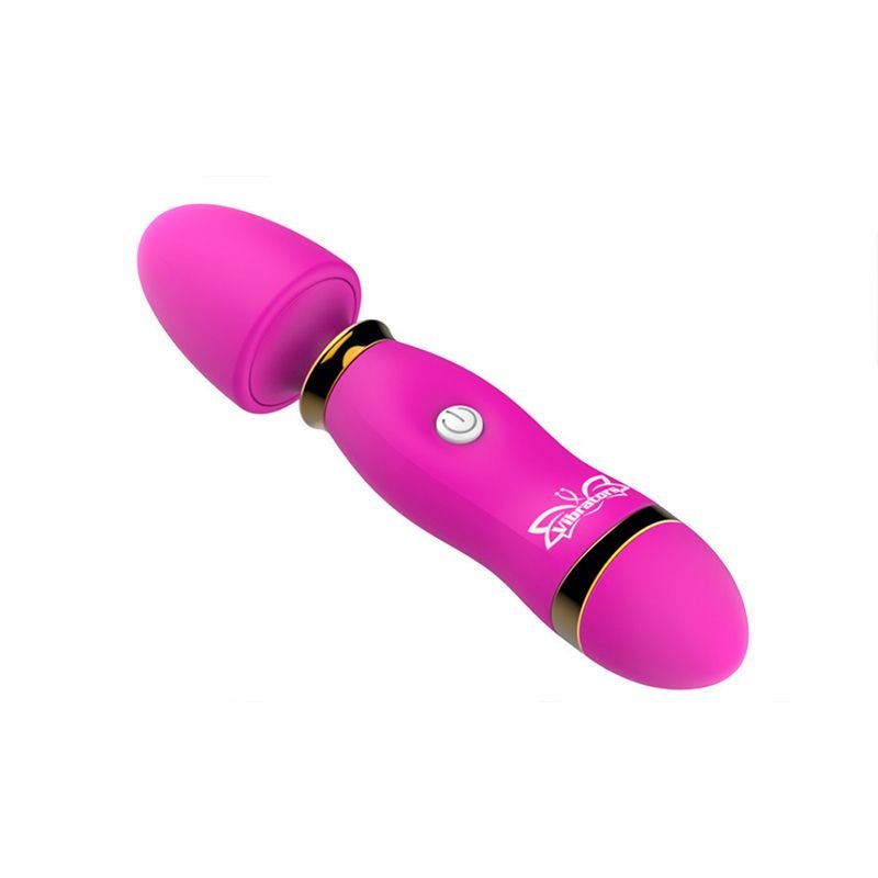 12 Modes Insertable Powerful Wand Massager G spot Nipple Stimulating Vibrator - DelightsDownSouth
