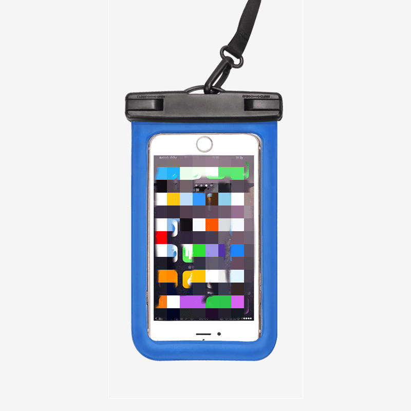 1pc Waterproof Cell Phone Pouch; Universal Sealing Case For Beach Swimming - DelightsDownSouth