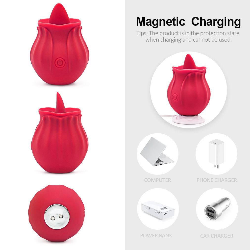 2022 New Frequency Vibration SuckinGModes - Waterproof Hand Wand Massager with Multi Function,Medical Silicone,Rechargeable USB - DelightsDownSouth