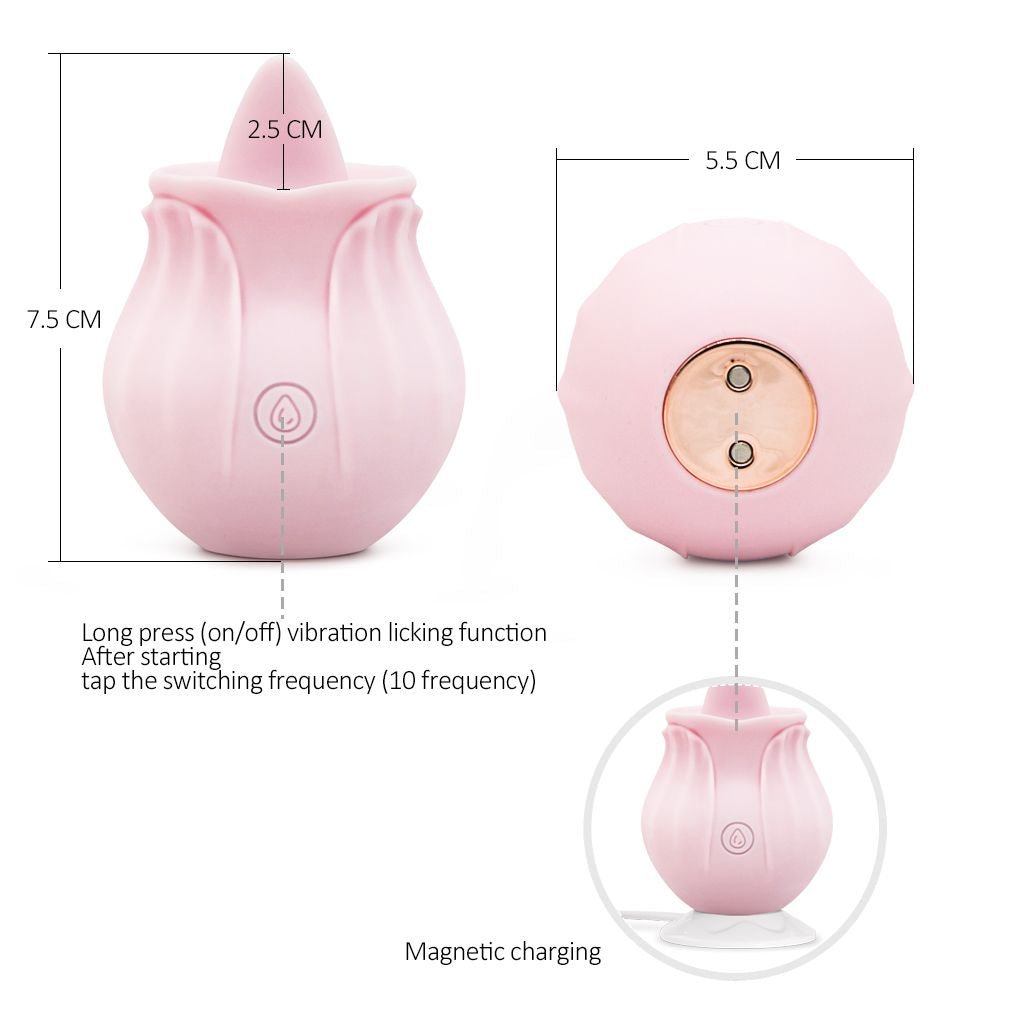 2022 New Frequency Vibration SuckinGModes - Waterproof Hand Wand Massager with Multi Function,Medical Silicone,Rechargeable USB - DelightsDownSouth