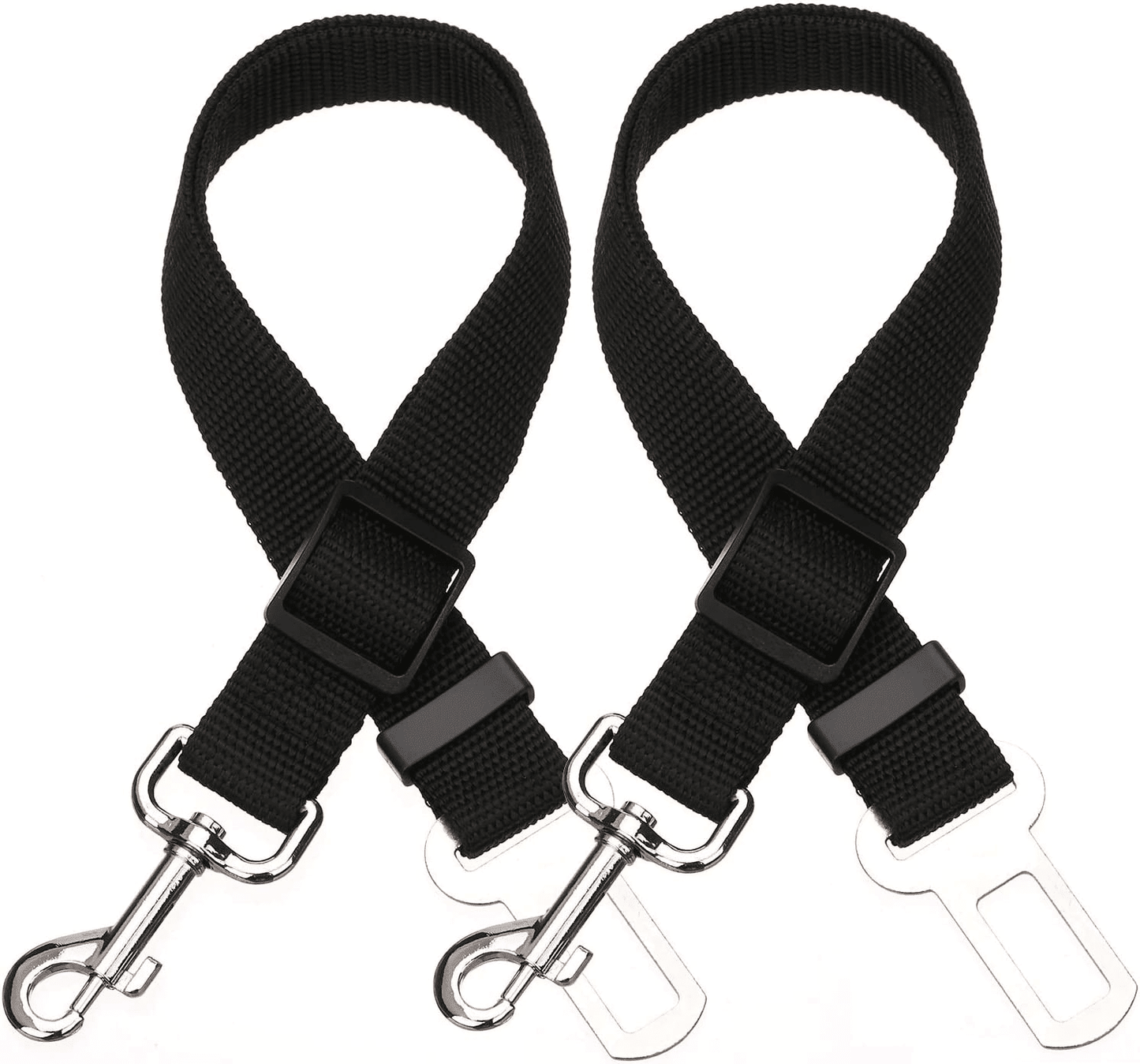 2pcs Pet Dog Cat Car Seat Belt Safety Leash Vehicle Seatbelt Harness - DelightsDownSouth