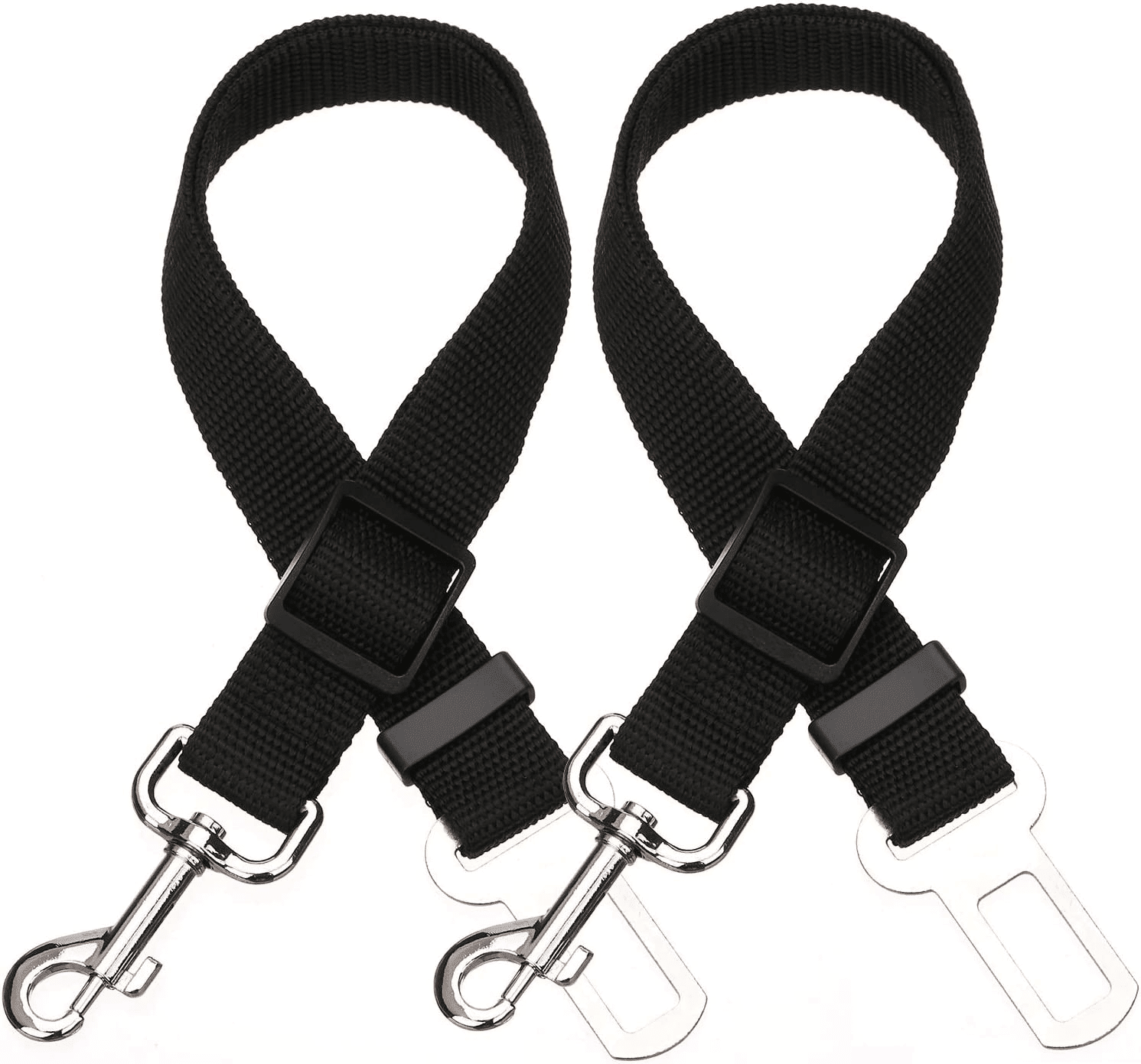 2pcs Pet Dog Cat Car Seat Belt Safety Leash Vehicle Seatbelt Harness - DelightsDownSouth