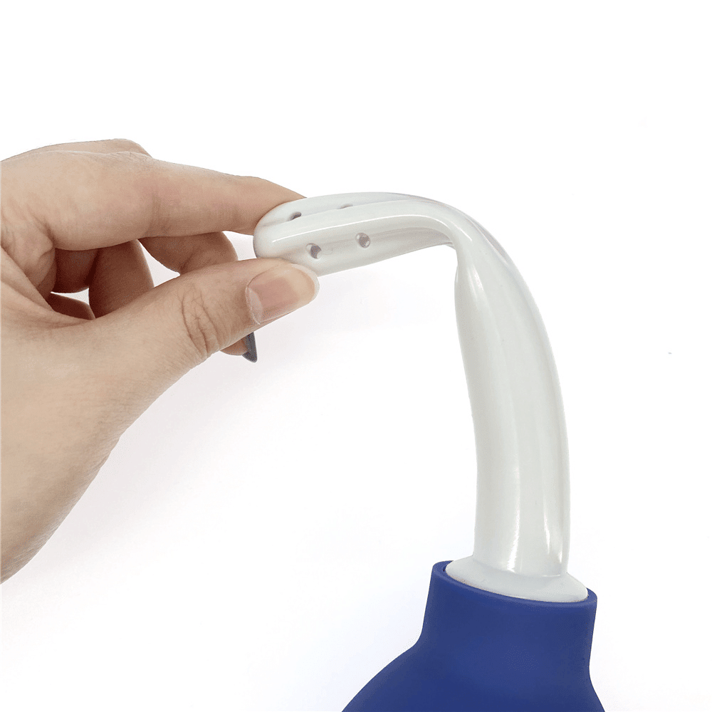 310ml Anal Vaginal Bulb Douche Colonic Irrigation Rubber Enema Bag Cleaner Kit - DelightsDownSouth