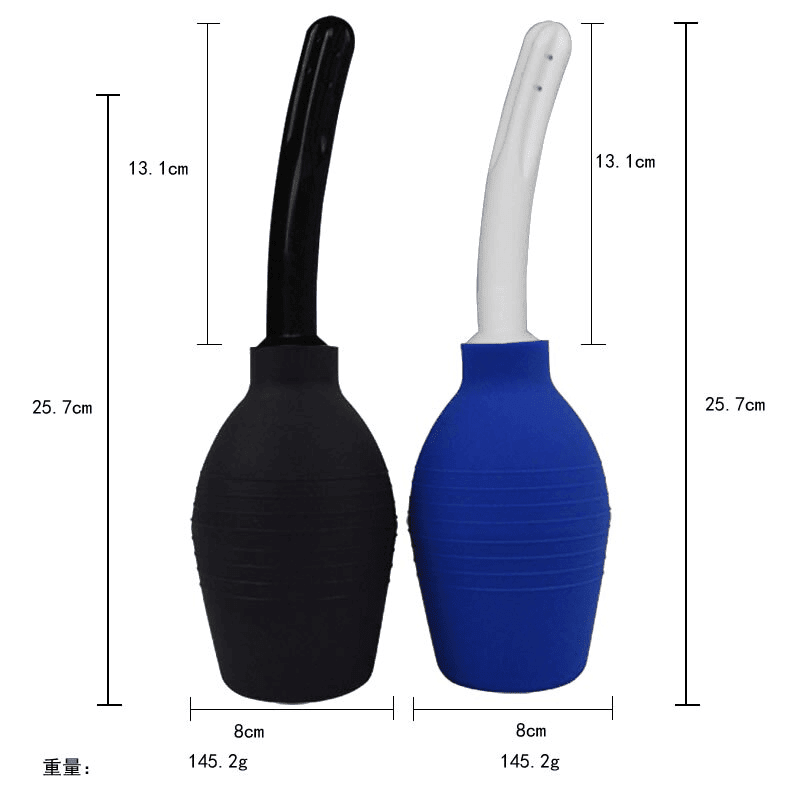 310ml Anal Vaginal Bulb Douche Colonic Irrigation Rubber Enema Bag Cleaner Kit - DelightsDownSouth