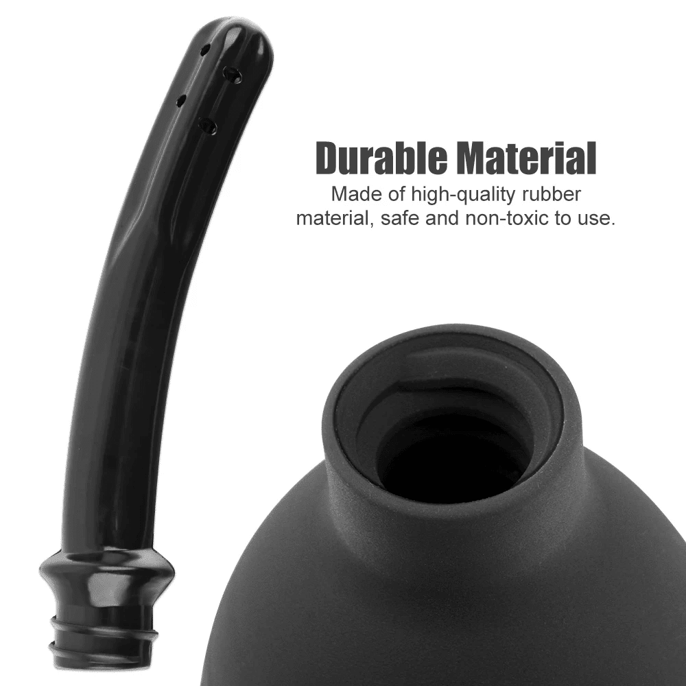 310ml Anal Vaginal Bulb Douche Colonic Irrigation Rubber Enema Bag Cleaner Kit - DelightsDownSouth