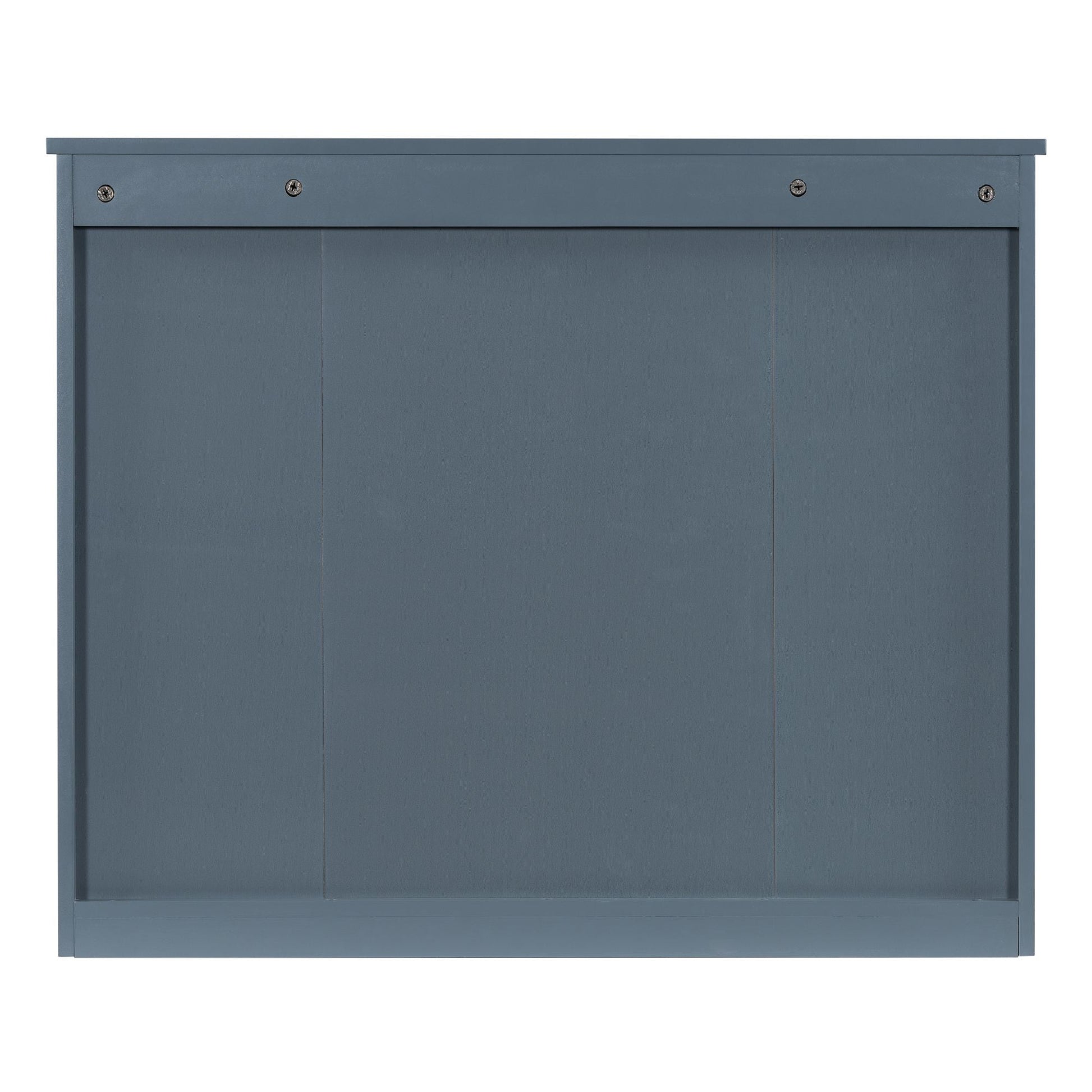 35'' x 28'' Wall Mounted Bathroom Storage Cabinet, Medicine Cabinet, Modern Bathroom Wall Cabinet with Mirror, Mirror Cabinet with 6 Open Shelves (Not Include Bathroom Vanity ) - DelightsDownSouth