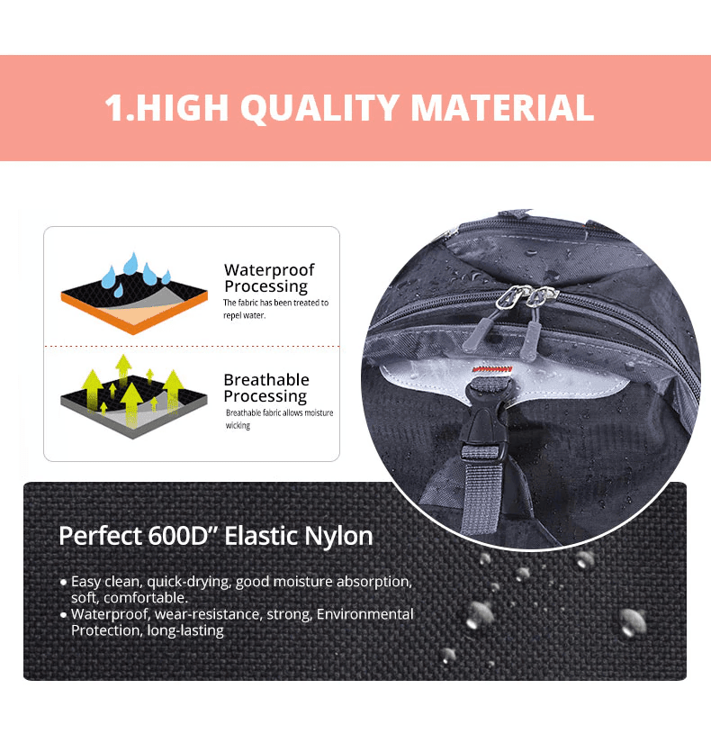 40L Men Women Travel Backpack Rucksack Camping Laptop Hiking School Book Bag USA - DelightsDownSouth