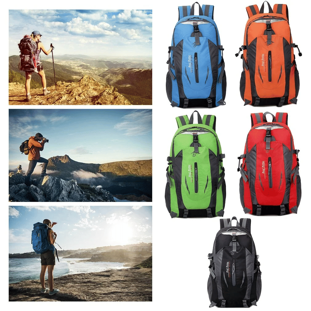 40L Men Women Travel Backpack Rucksack Camping Laptop Hiking School Book Bag USA - DelightsDownSouth