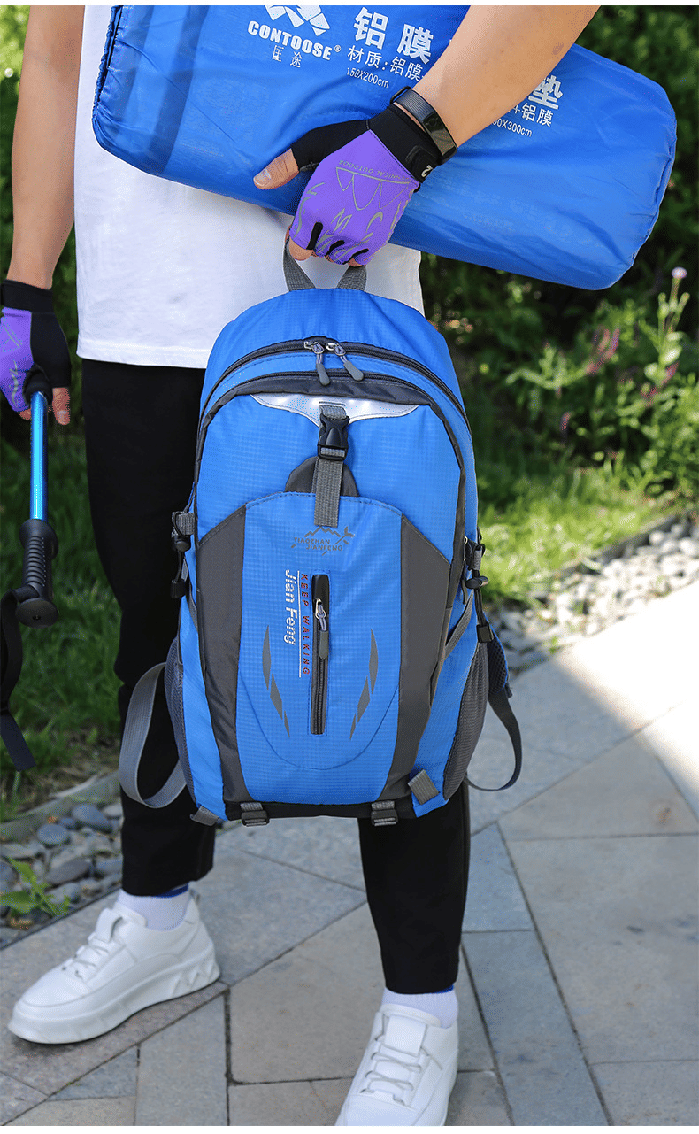 40L Men Women Travel Backpack Rucksack Camping Laptop Hiking School Book Bag USA - DelightsDownSouth