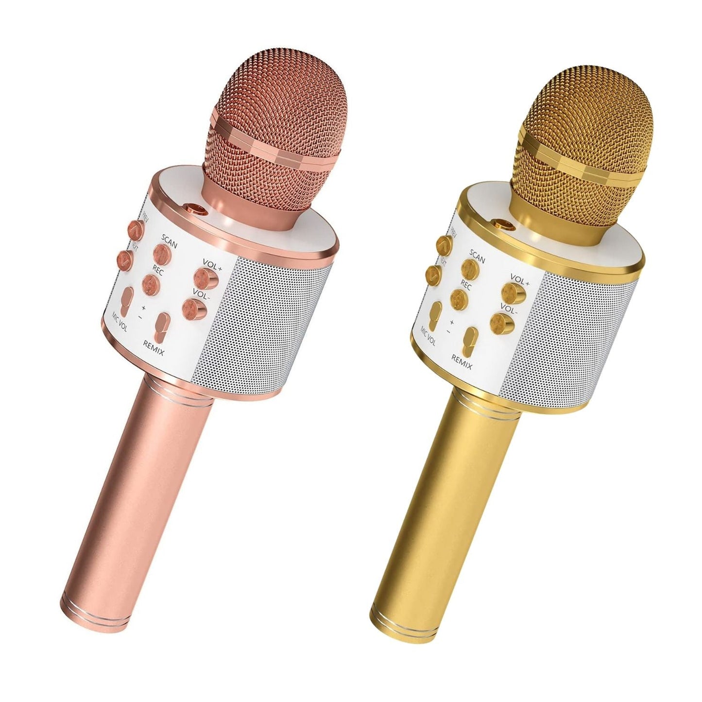 5 Core Microphone Wireless Karaoke Mic With Speaker 3 in 1 Portable Bluetooth Microfono Inalambrico - DelightsDownSouth