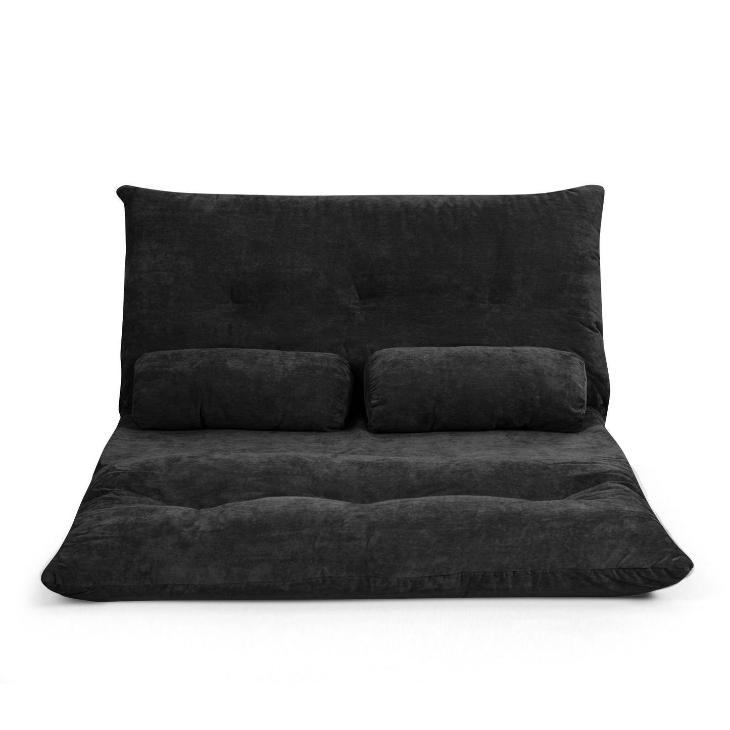 6 - Position Adjustable Sleeper Lounge Couch with 2 Pillows - DelightsDownSouth