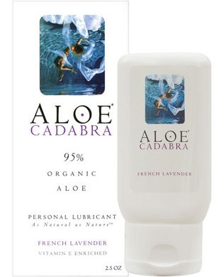 Aloe Cadabra Organic Lube Lavender 2.5 oz - DelightsDownSouth