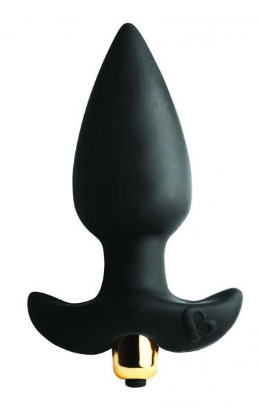 Butt Throb Black Vibrating Plug - DelightsDownSouth