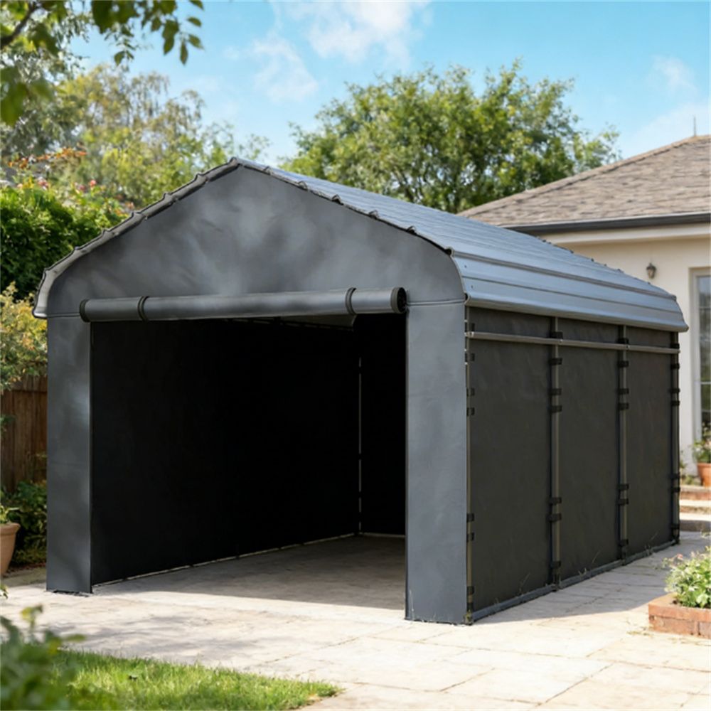 Car shed side wall panel, replace side wall cover, dark gray (only replace car shed side wall) - DelightsDownSouth