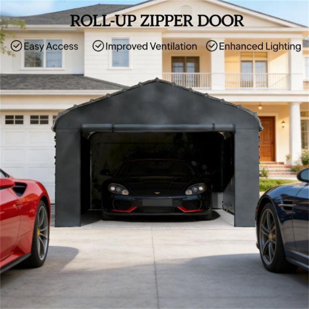 Car shed side wall panel, replace side wall cover, dark gray (only replace car shed side wall) - DelightsDownSouth