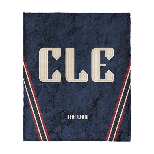 Cleveland Guardians MLB City Connect Silk Touch Throw Blanket 50 x 60 inches - DelightsDownSouth