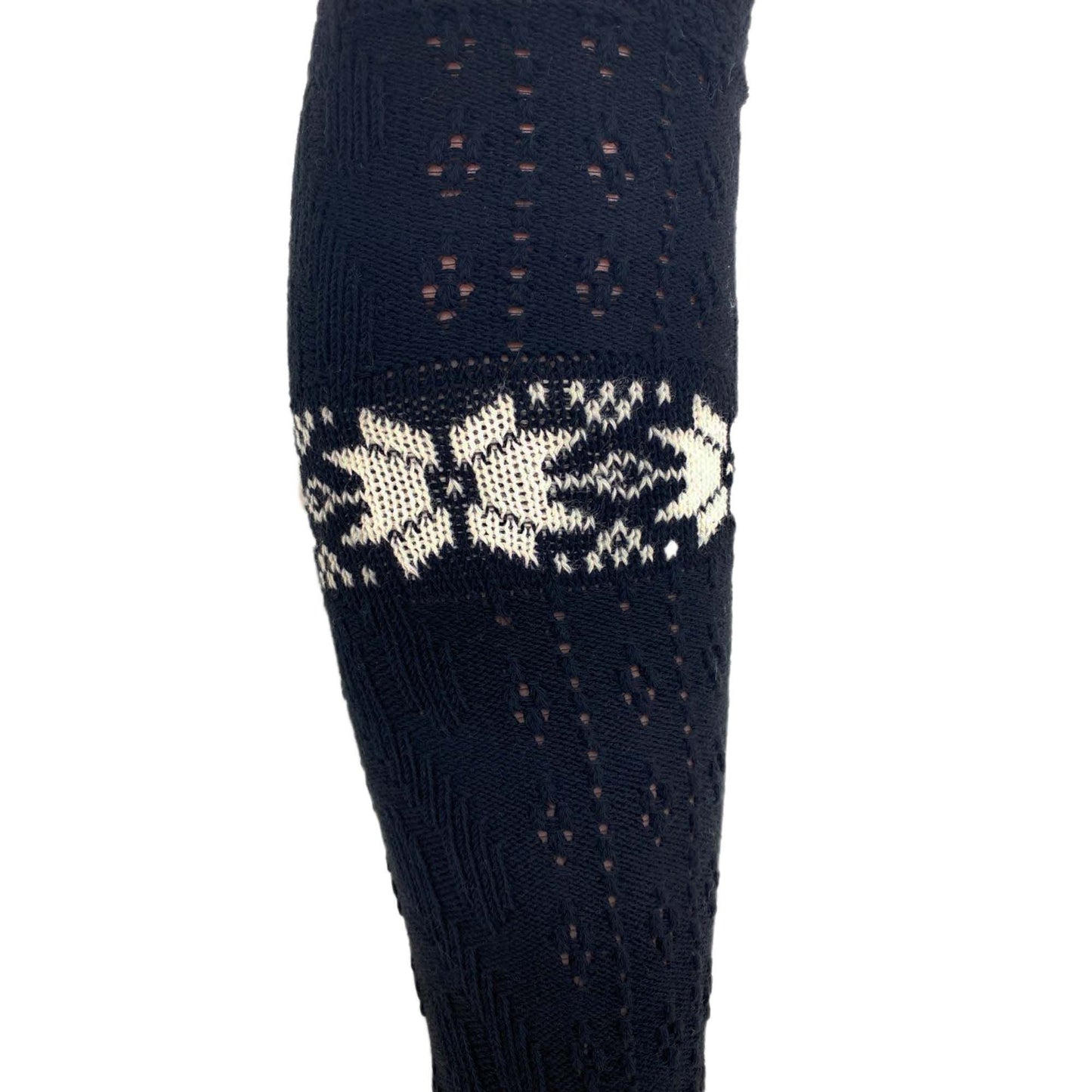 Cotton Knee High Knitted Socks for Women Novelty Knee Socks 1 Pair - DelightsDownSouth