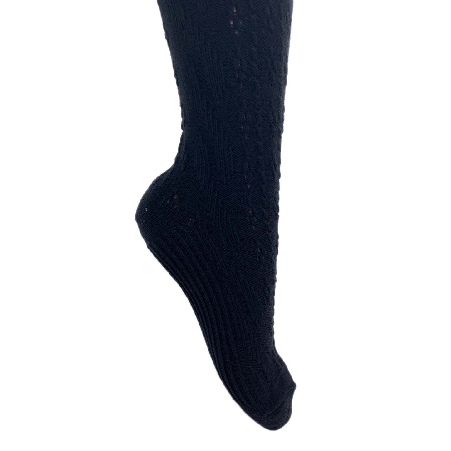 Cotton Knee High Knitted Socks for Women Novelty Knee Socks 1 Pair - DelightsDownSouth