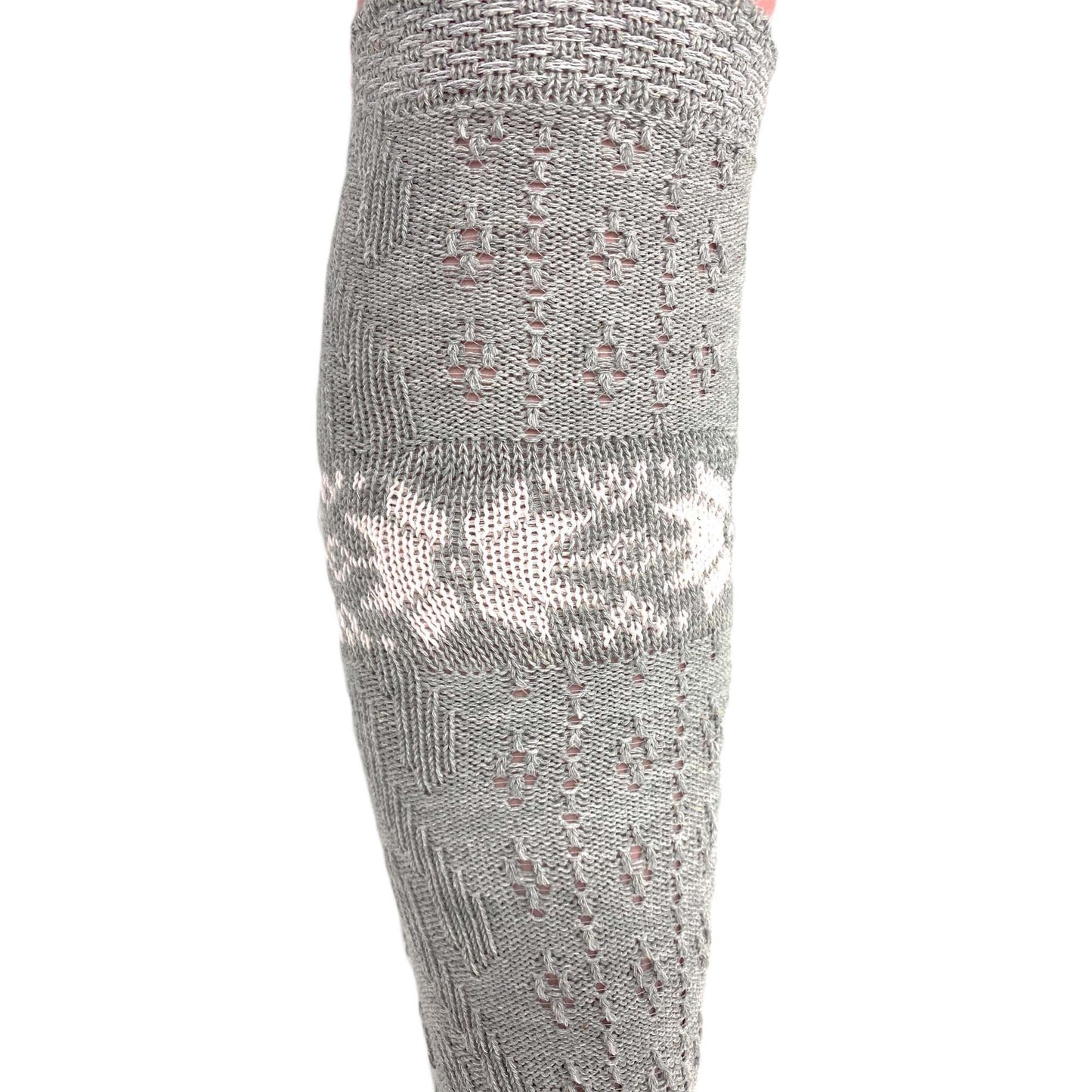 Cotton Knee High Knitted Socks for Women Novelty Knee Socks 1 Pair - DelightsDownSouth