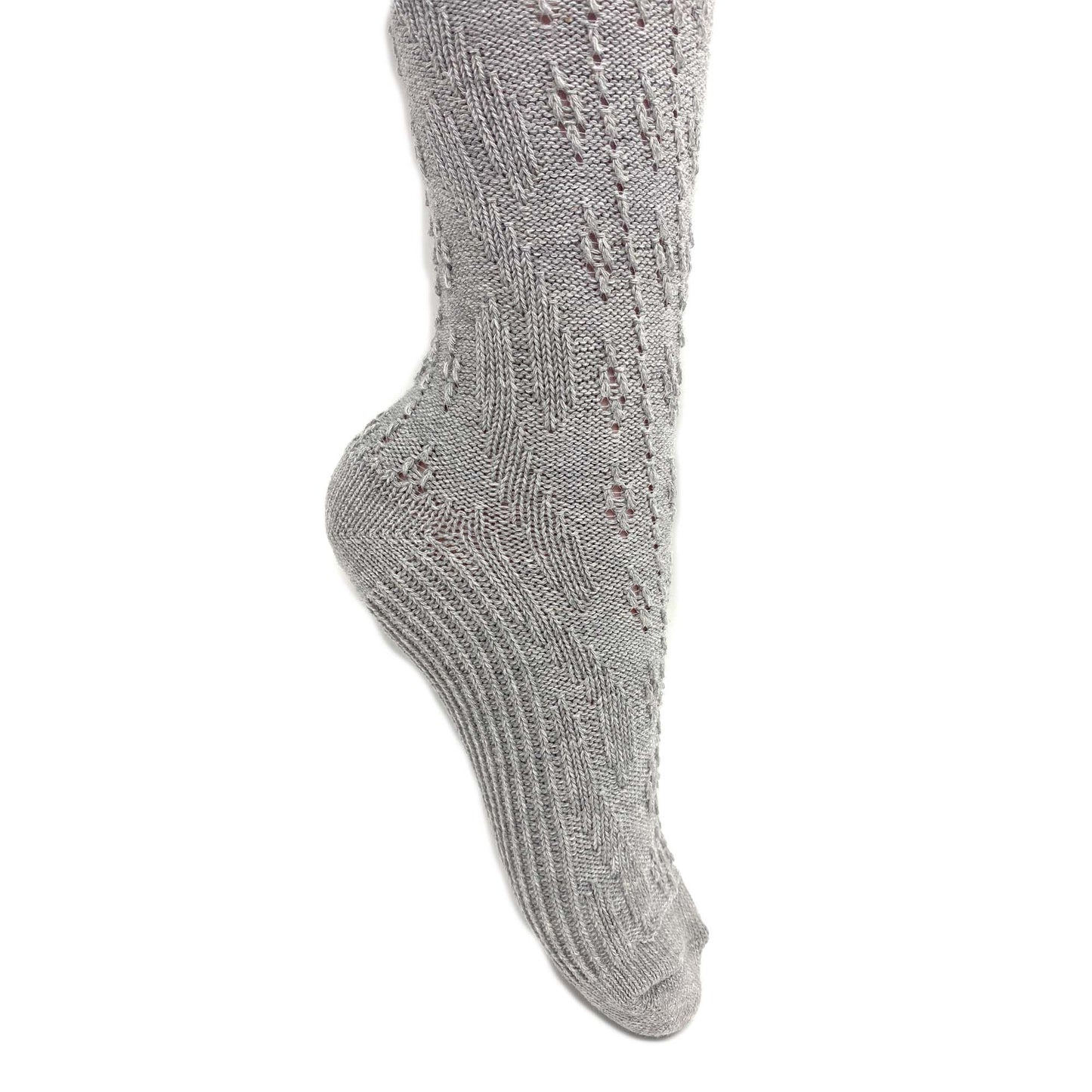 Cotton Knee High Knitted Socks for Women Novelty Knee Socks 1 Pair - DelightsDownSouth