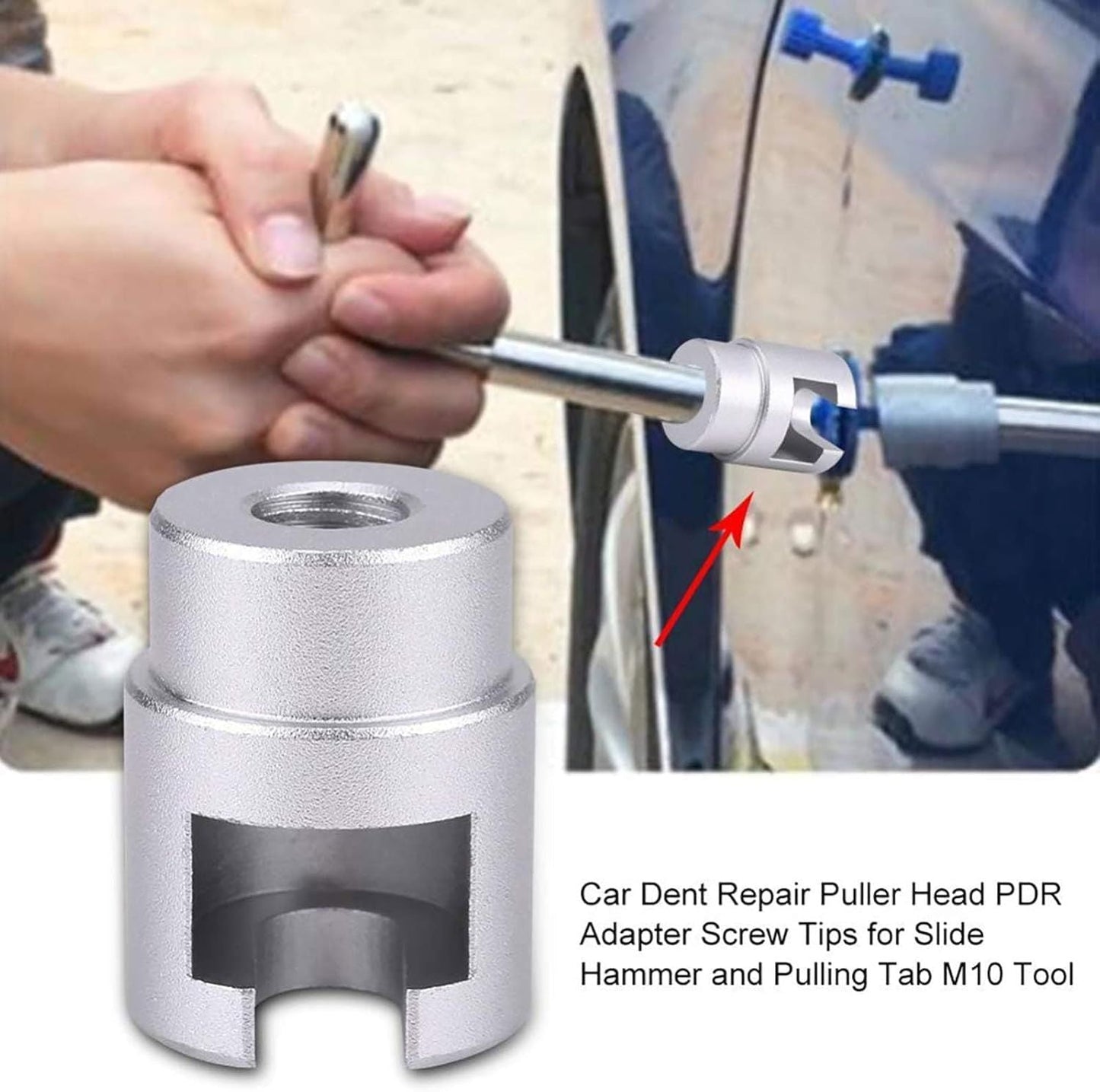 Dent Removal Kit for Car Suction Dent Puller Small Hail Dent Repair Kit Include T Bar Dent Puller and 18 Auto Dent Pulling Tabs - DelightsDownSouth