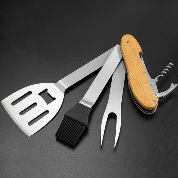 Detachable BBQ Tool Stainless Steel Grilling Cooking Accessories - DelightsDownSouth