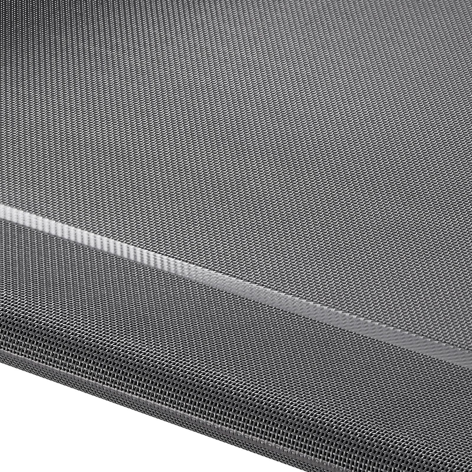 Elevated Dog Bed for Large Dogs, Portable Raised Dog Cot with Washable Pillow, Indoor & Outdoor Pet Cooling Raised Hammock Bed with Steel Metal Frame and Breathable Teslin Mesh, XL, Gray - DelightsDownSouth