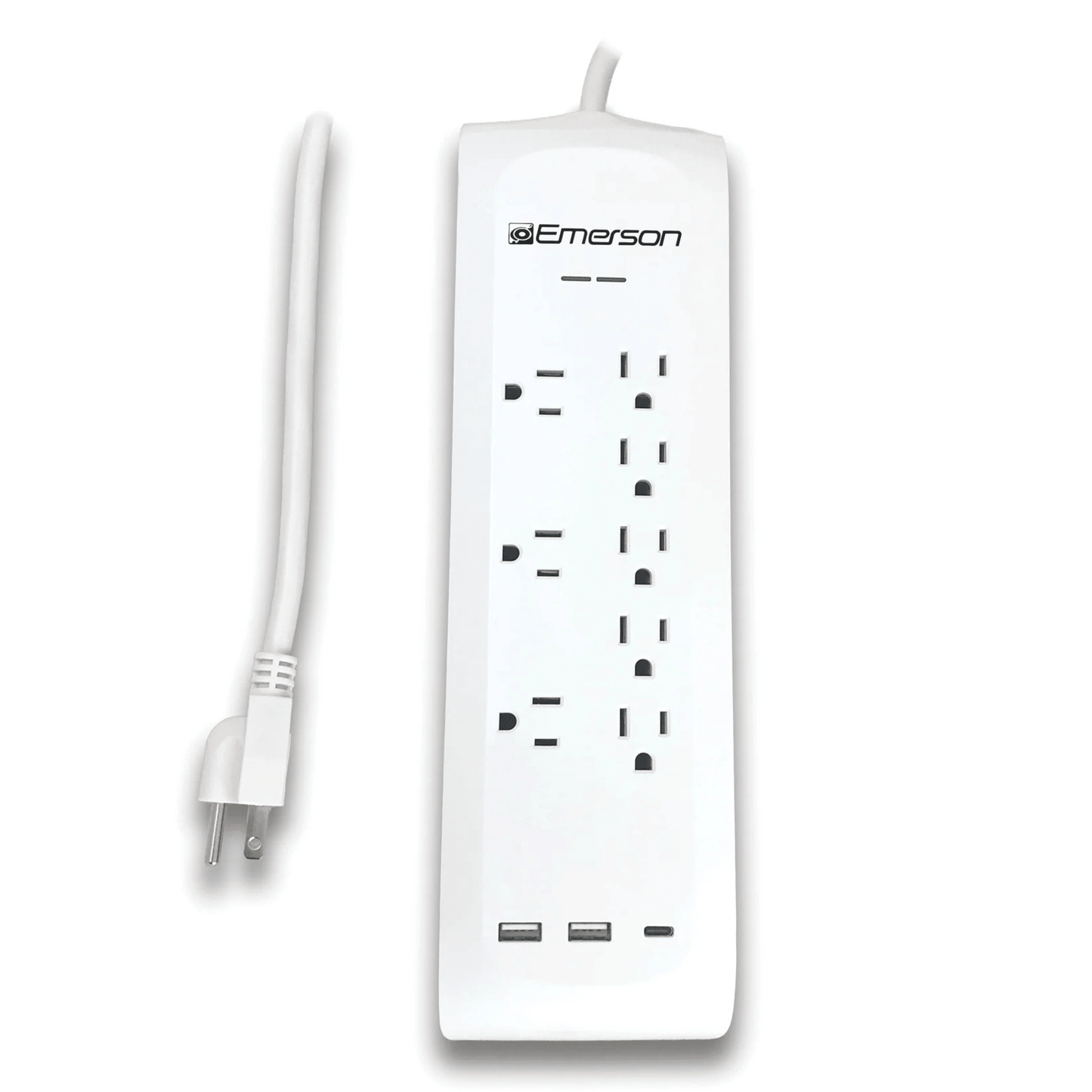 Emerson 11 - in - 1 Multi - Outlet Surge Protector Charging System - DelightsDownSouth