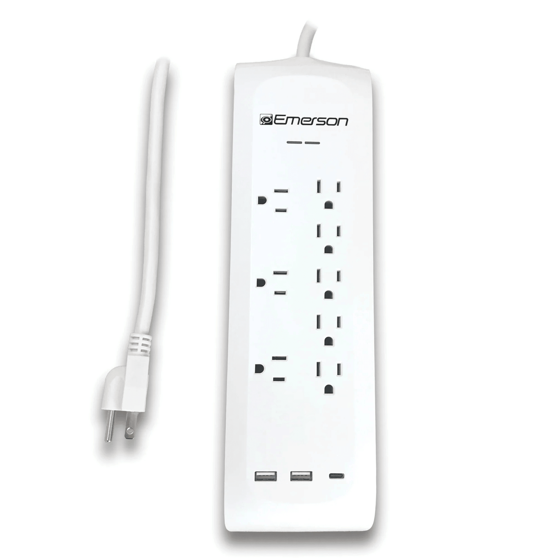 Emerson 11 - in - 1 Multi - Outlet Surge Protector Charging System - DelightsDownSouth
