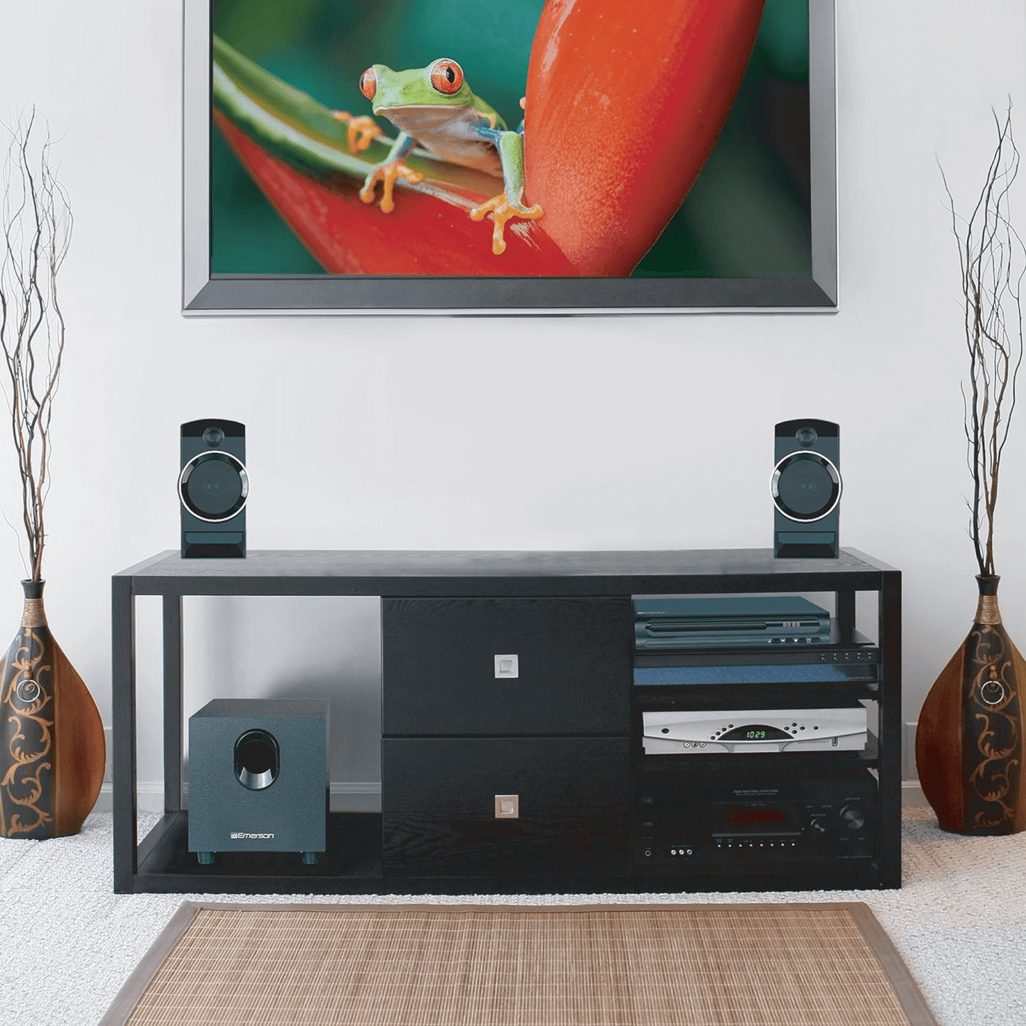 Emerson Speaker Surround Sound System & 2.1 Channel Home Theater DVD Player - DelightsDownSouth