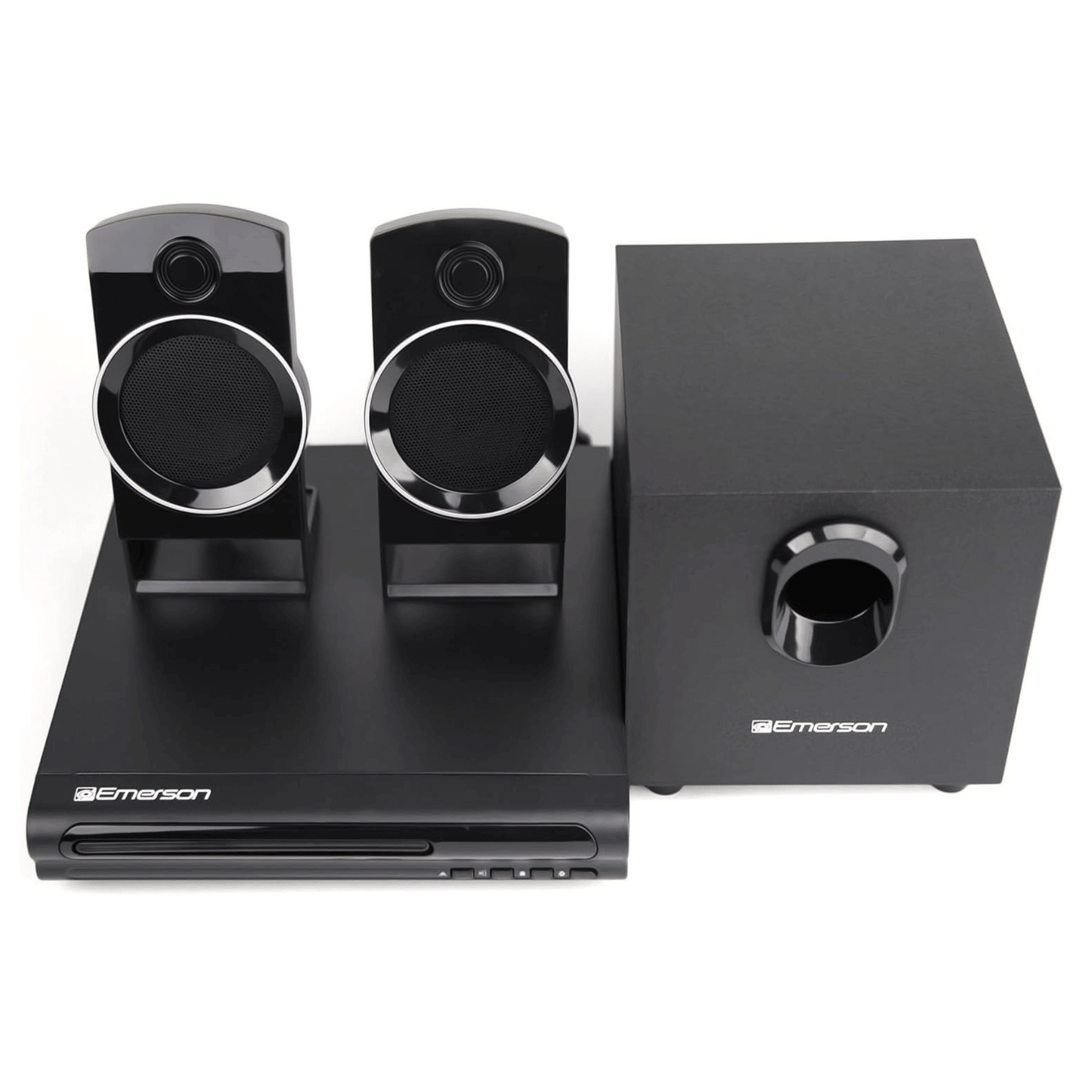 Emerson Speaker Surround Sound System & 2.1 Channel Home Theater DVD Player - DelightsDownSouth