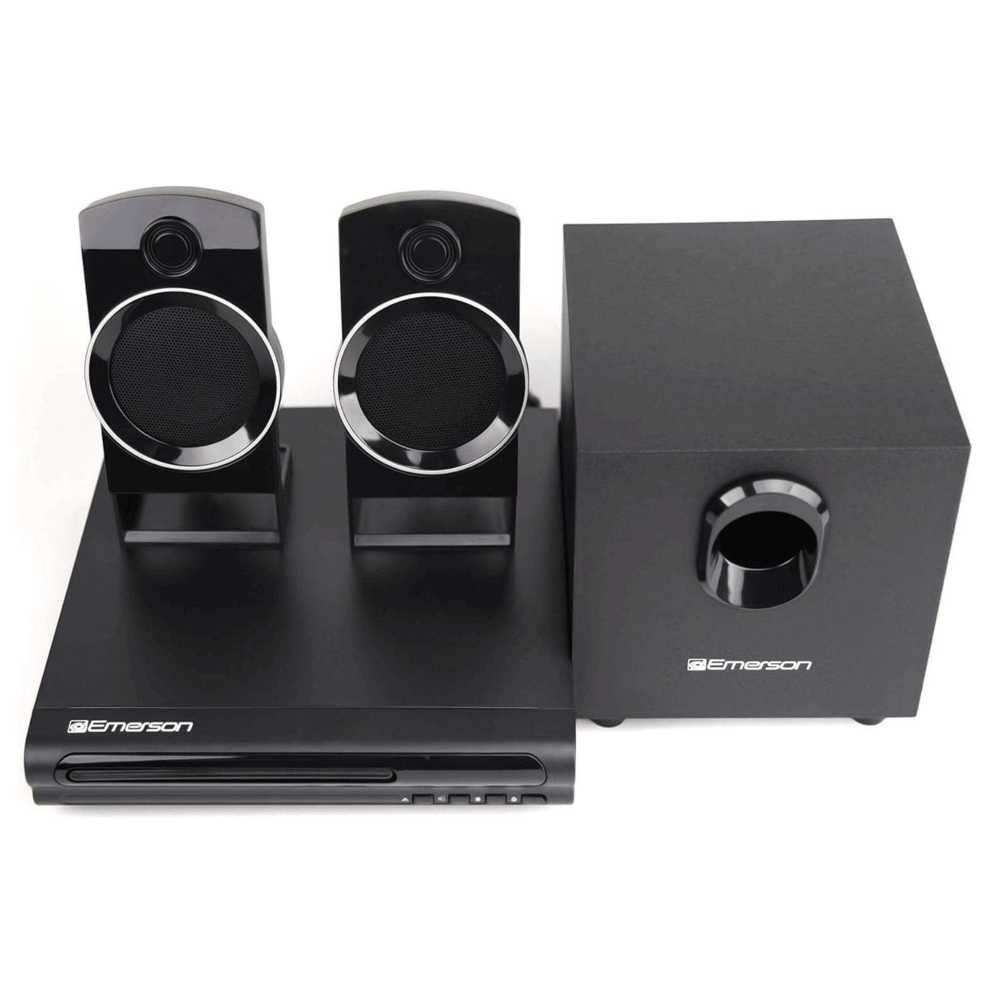 Emerson Speaker Surround Sound System & 2.1 Channel Home Theater DVD Player - DelightsDownSouth