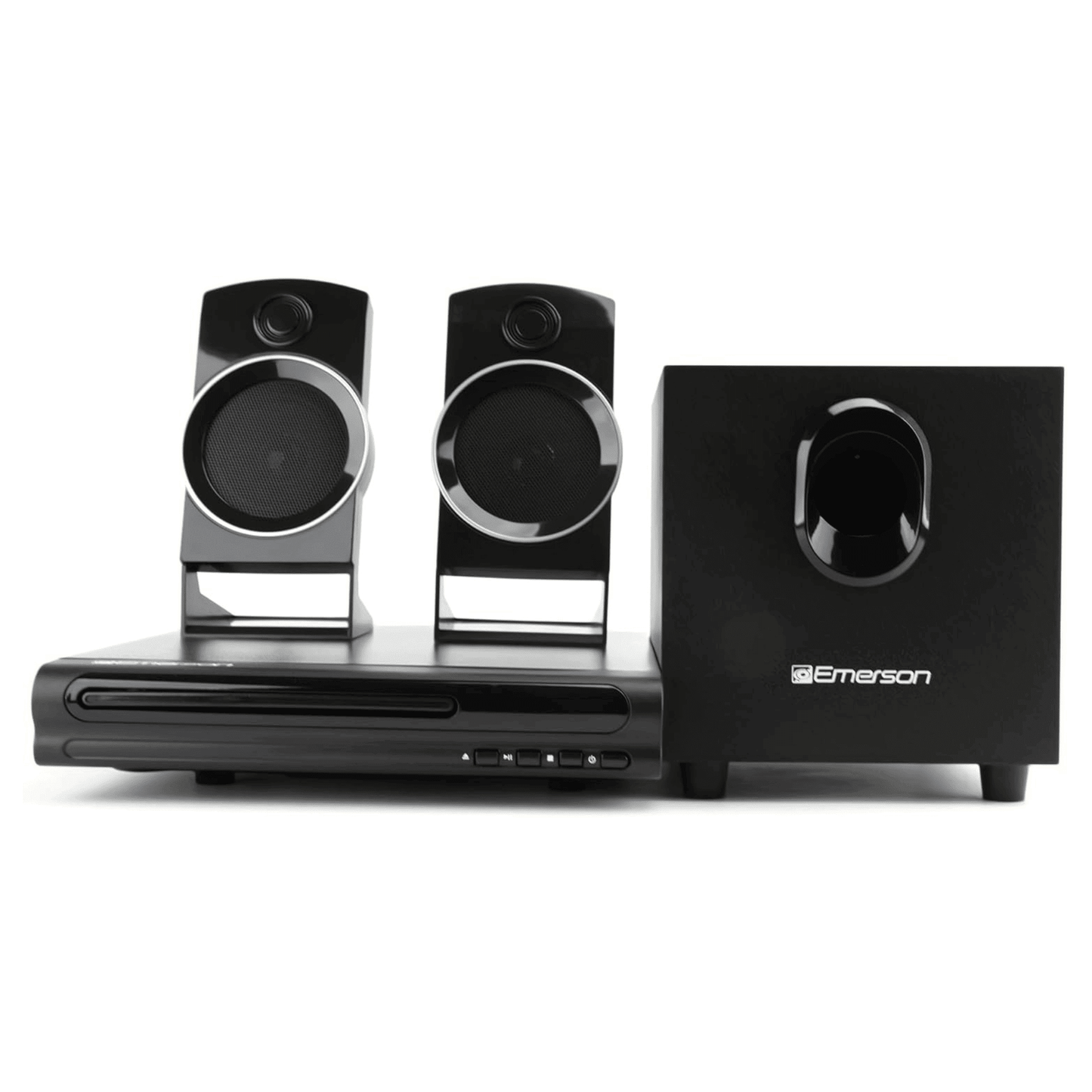 Emerson Speaker Surround Sound System & 2.1 Channel Home Theater DVD Player - DelightsDownSouth