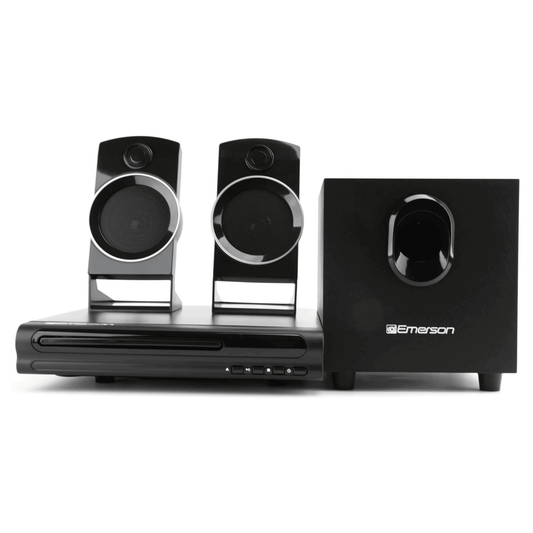 Emerson Speaker Surround Sound System & 2.1 Channel Home Theater DVD Player - DelightsDownSouth