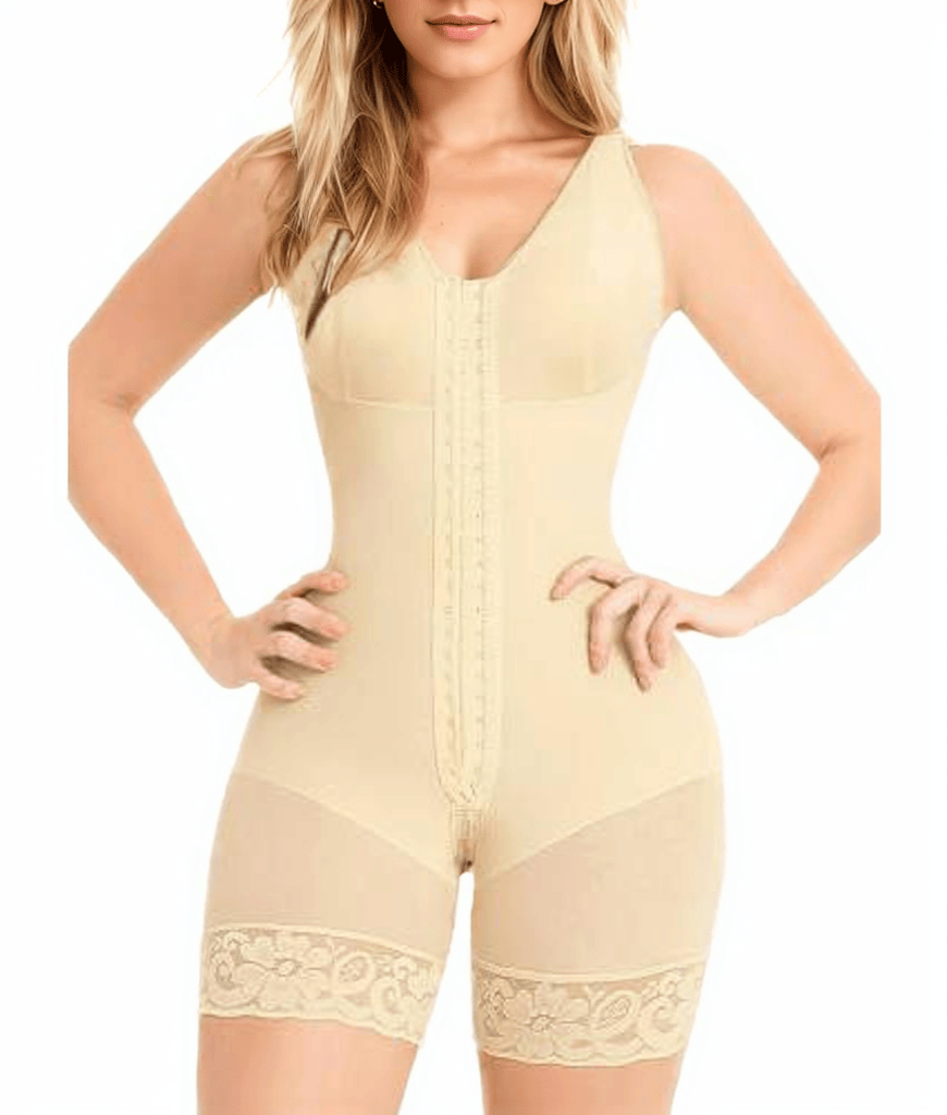Fajas Colombianas Shapewear for Women Tummy Control Post Surgery Full Body Shaper Butt Lifter with Zipper Crotch skimsbodysuits solleonnewfajascurve elegant figure fajas melibelt bodysuitfajashaper - DelightsDownSouth