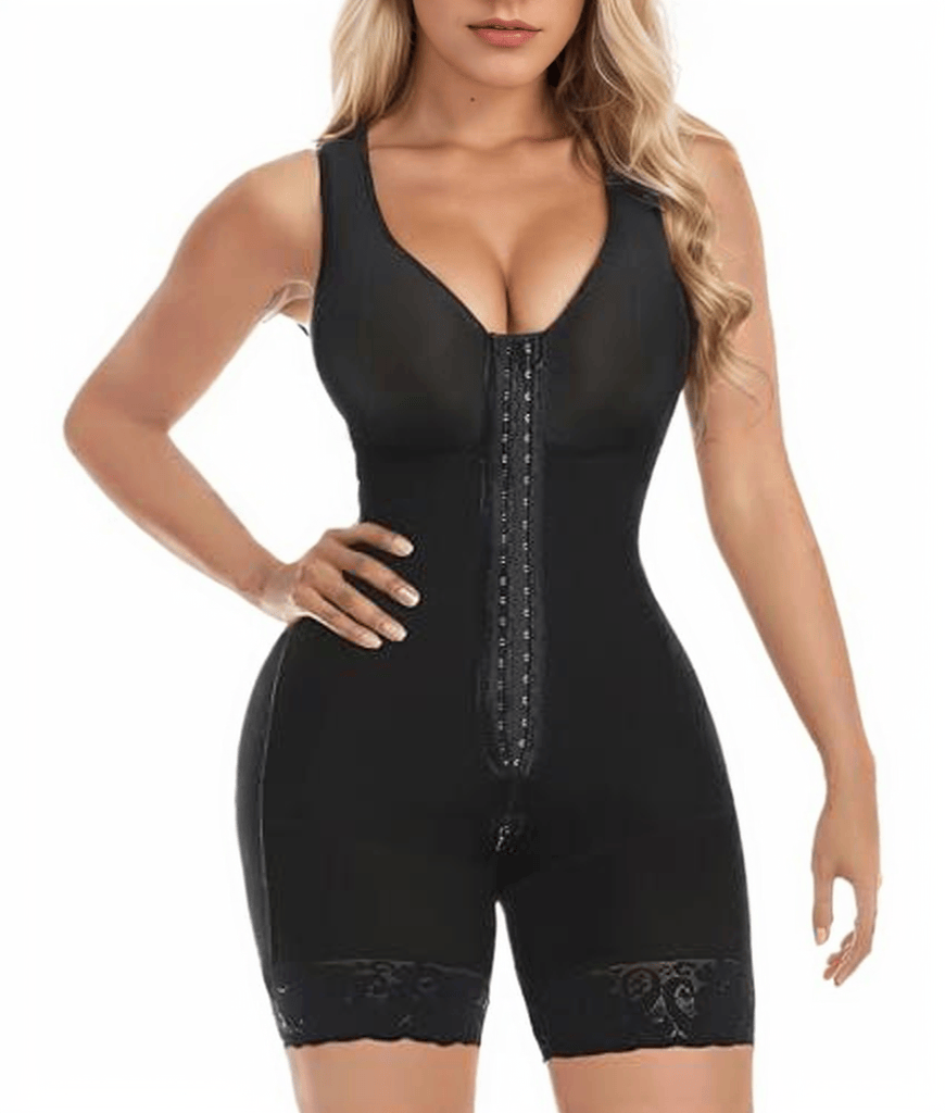 Fajas Colombianas Shapewear for Women Tummy Control Post Surgery Full Body Shaper Butt Lifter with Zipper Crotch skimsbodysuits solleonnewfajascurve elegant figure fajas melibelt bodysuitfajashaper - DelightsDownSouth