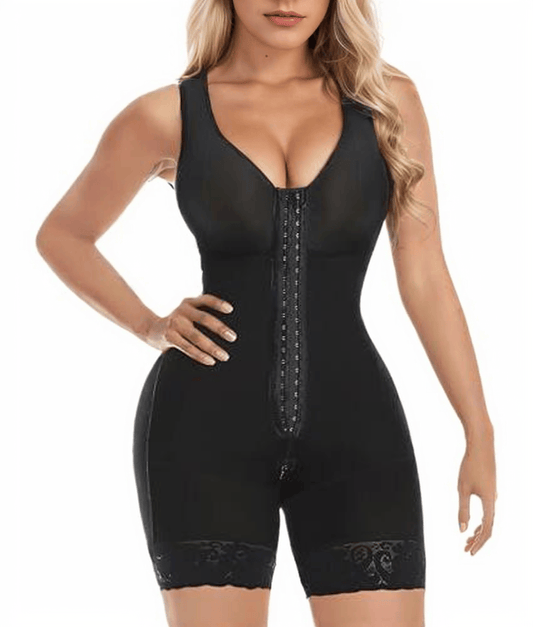 Fajas Colombianas Shapewear for Women Tummy Control Post Surgery Full Body Shaper Butt Lifter with Zipper Crotch skimsbodysuits solleonnewfajascurve elegant figure fajas melibelt bodysuitfajashaper - DelightsDownSouth
