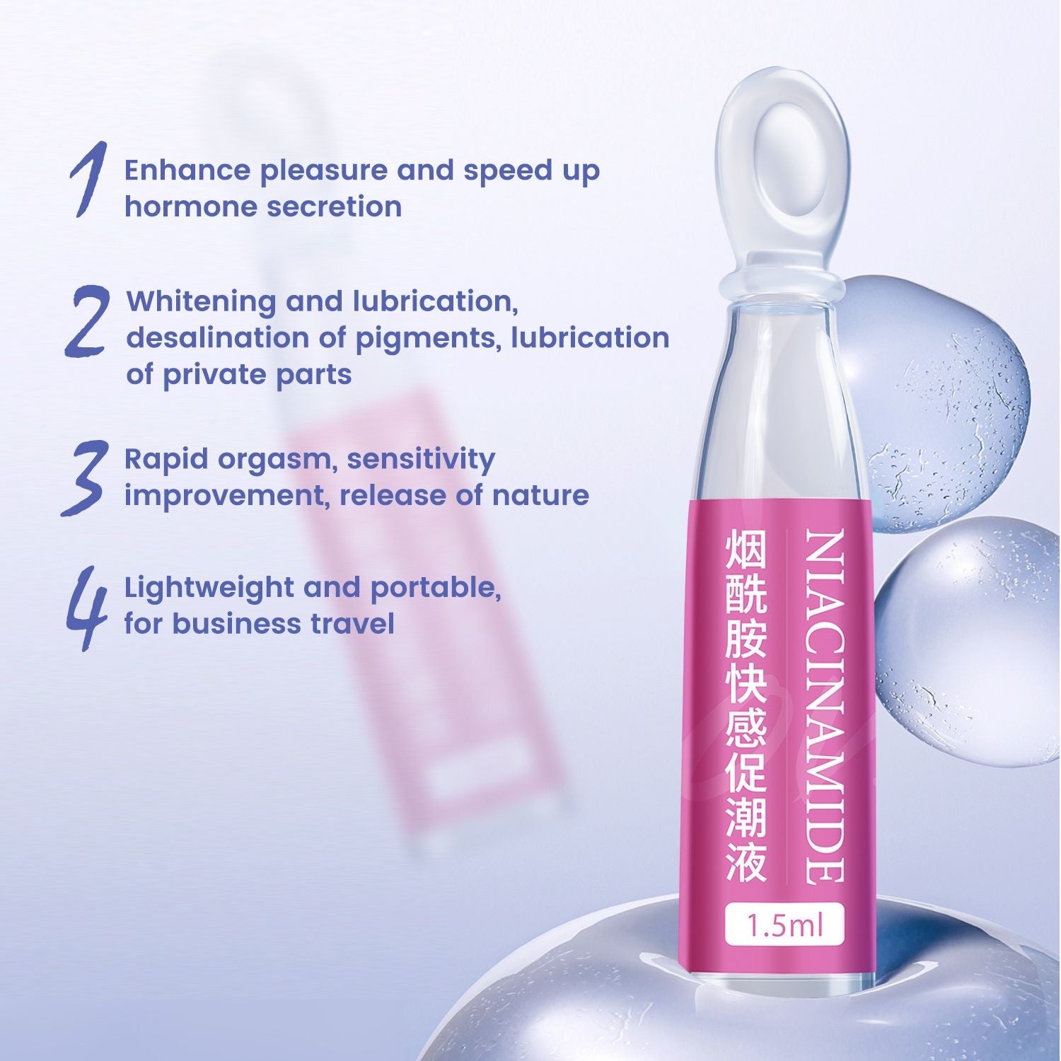 Female Nicotinamide Arousal Gel - Clitoral Stimulating Gel for Intense, Mind Blowing Pleasure for Women - Essential Female Arousal Product for Bedroom Action - DelightsDownSouth