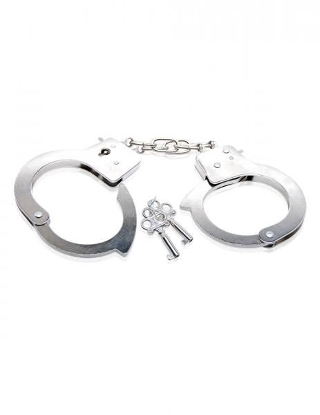 Fetish Fantasy Beginners Metal Cuffs - DelightsDownSouth