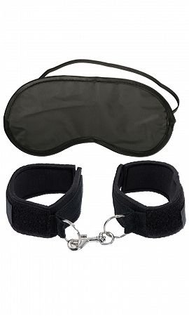 Fetish Fantasy First Timers Cuffs Black - DelightsDownSouth