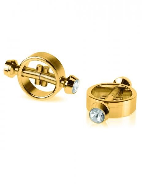 Gold Magnetic Nipple Clamps Set - DelightsDownSouth